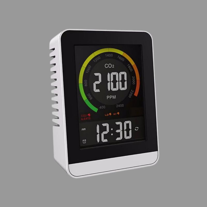 CO2-Messgerät mit Anzeige 2100 ppm