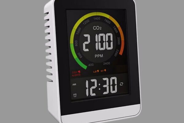 CO2-Messgerät mit Anzeige 2100 ppm