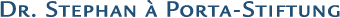 Logo Dr. Stephan à Porta-Stiftung